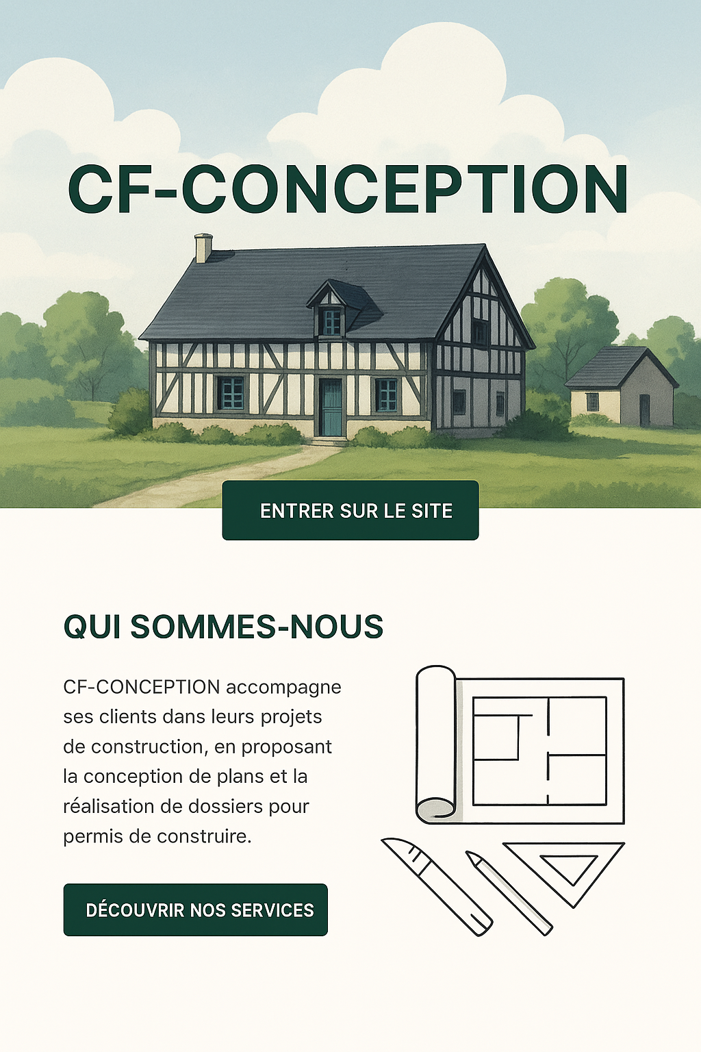 Maison percheronne - Cliquez pour entrer sur le site